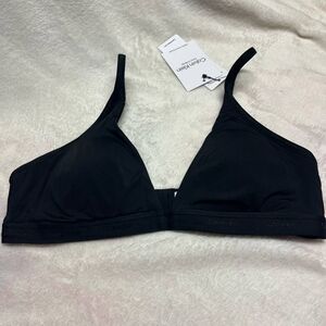 Calvin Klein Lightly Lined Small Black Triangle Bra